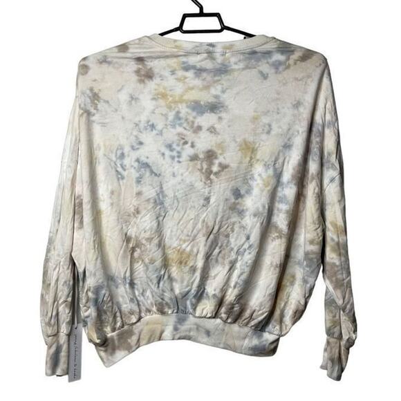 Young Fabulous & Brooke Pullover Tie Dye Long Sleeves Oversized Sweatshirt Large - Picture 2 of 11